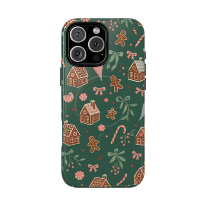 Holiday Gingerbread iPhone Case | MagSafe  Shamo's iPhone 16 Pro Max / Glossy