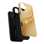 Luxury Series Golden Aura iPhone Case compatible with MagSafe  Shamo's