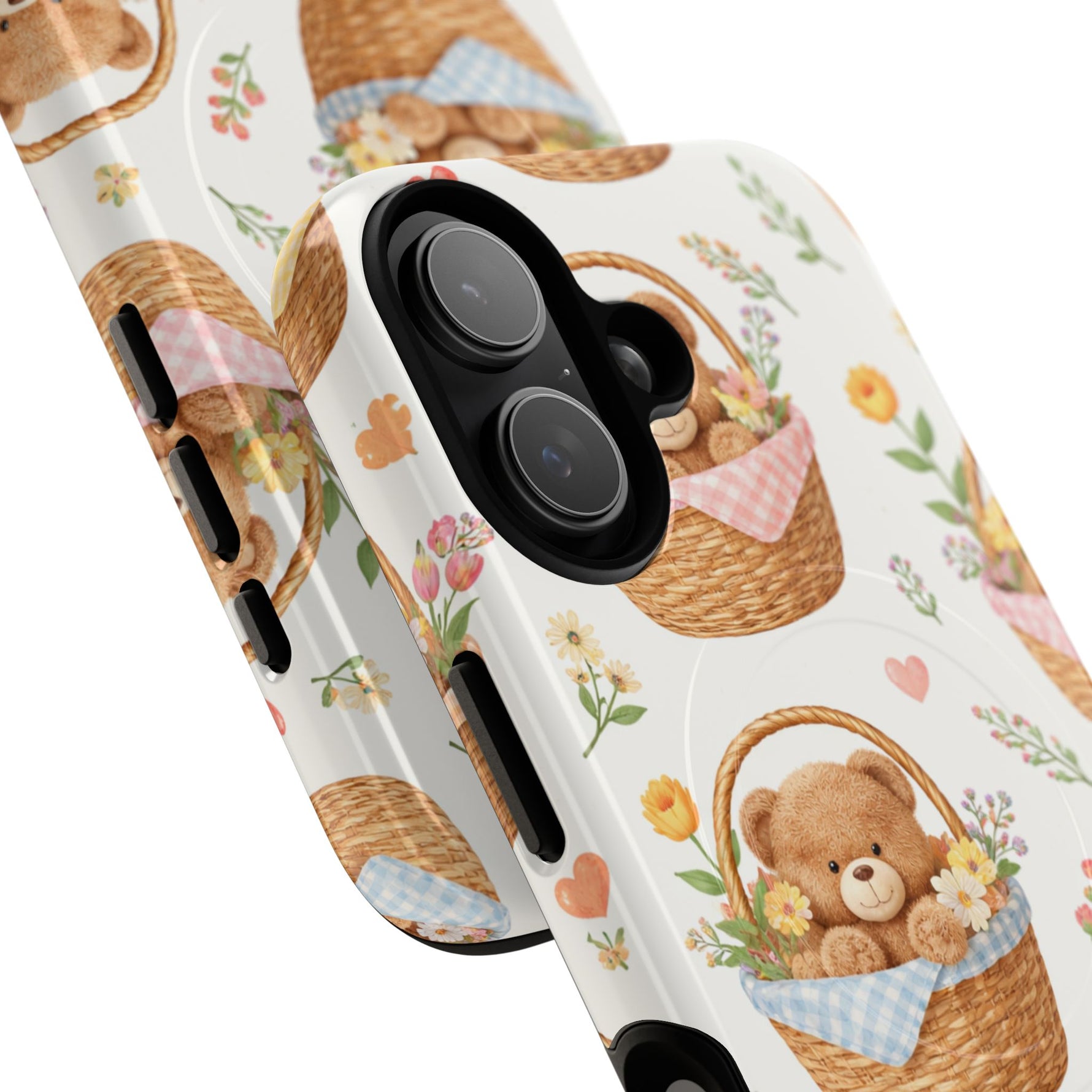 Teddy Berry Basket iPhone Case with MagSafe