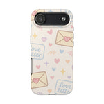 Pastel Love Letter Hearts Impact Phone Case  Shamo's iPhone 17 Air