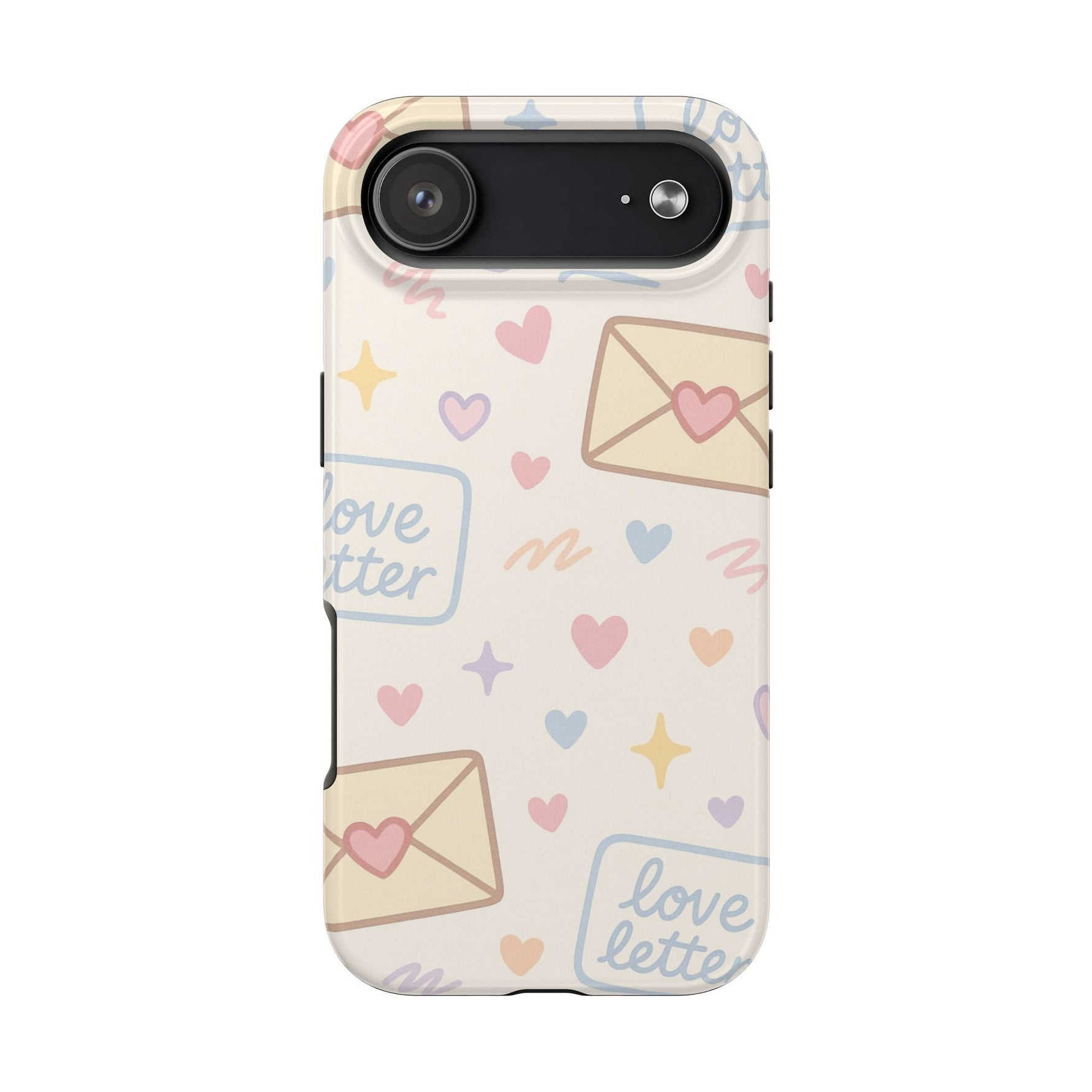 Pastel Love Letter Hearts Impact Phone Case  Shamo's iPhone 17 Air
