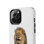 Tough Phone Cases with Lion roaring - Shamo's