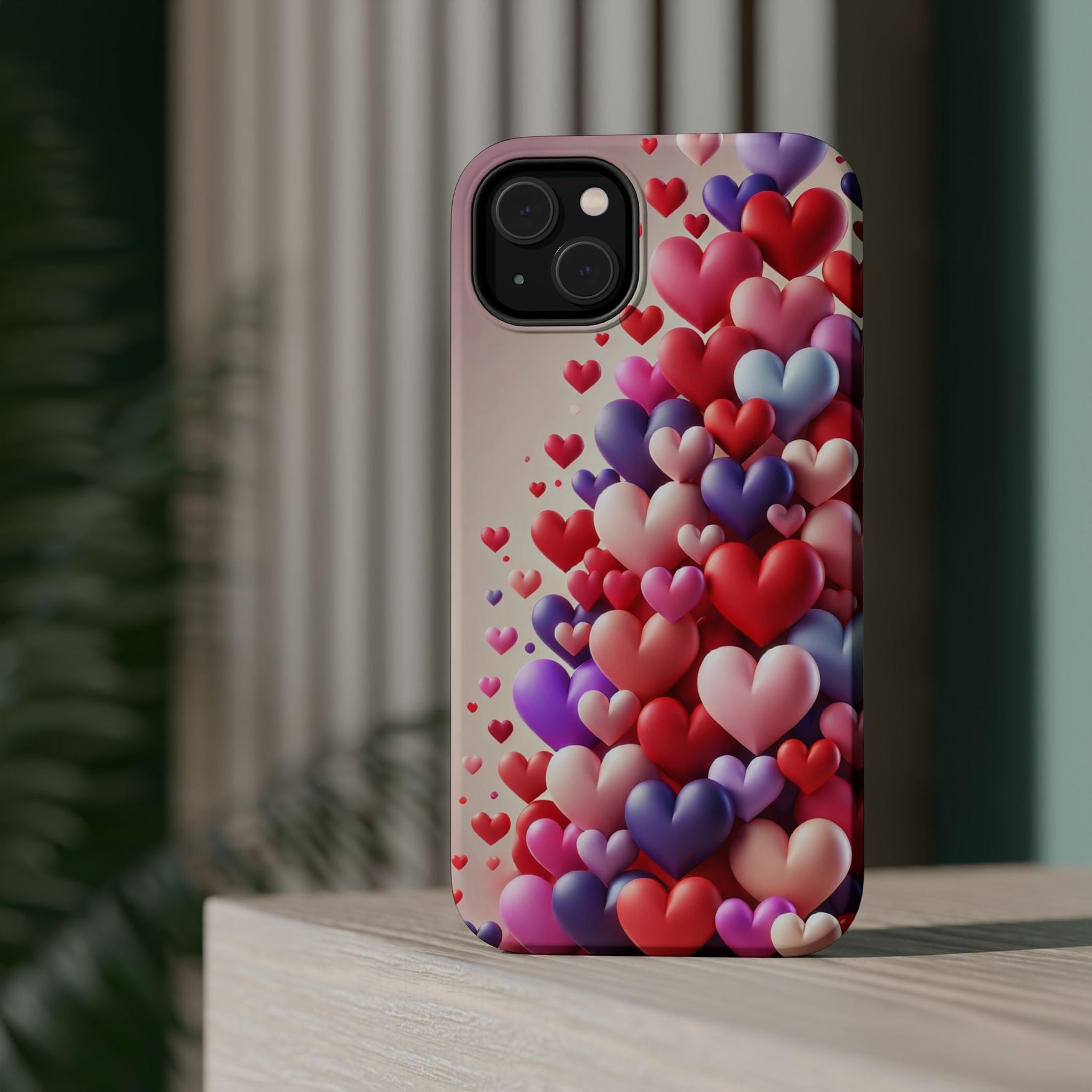 Love Hearts MagSafe iPhone Case — Magnetic, Impact-Resistant  Shamo's