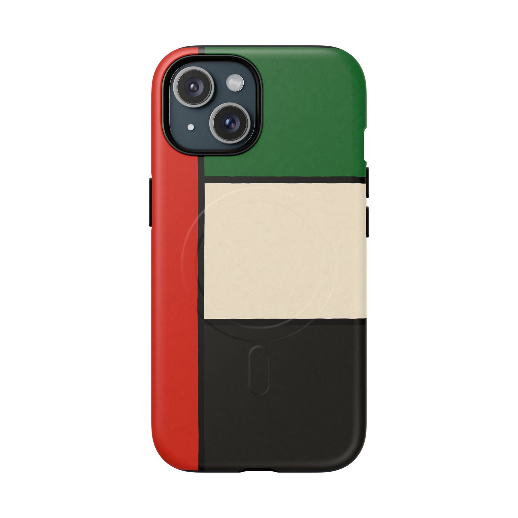 UAE Flag iPhone Case | MagSafe  Shamo's iPhone 15 / Matte