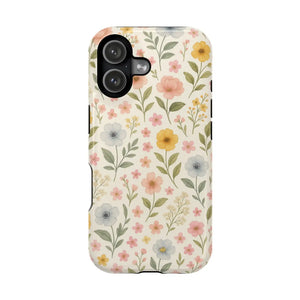 Floral Garden Impact iPhone Case with MagSafe compatibility  Shamo's iPhone 17 / Glossy