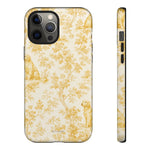 Golden Retriever Pattern Phone Case — Impact Resistant Tough Cases