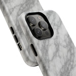 Silver Mist Marble iPhone Case with MagSafe  Shamo's