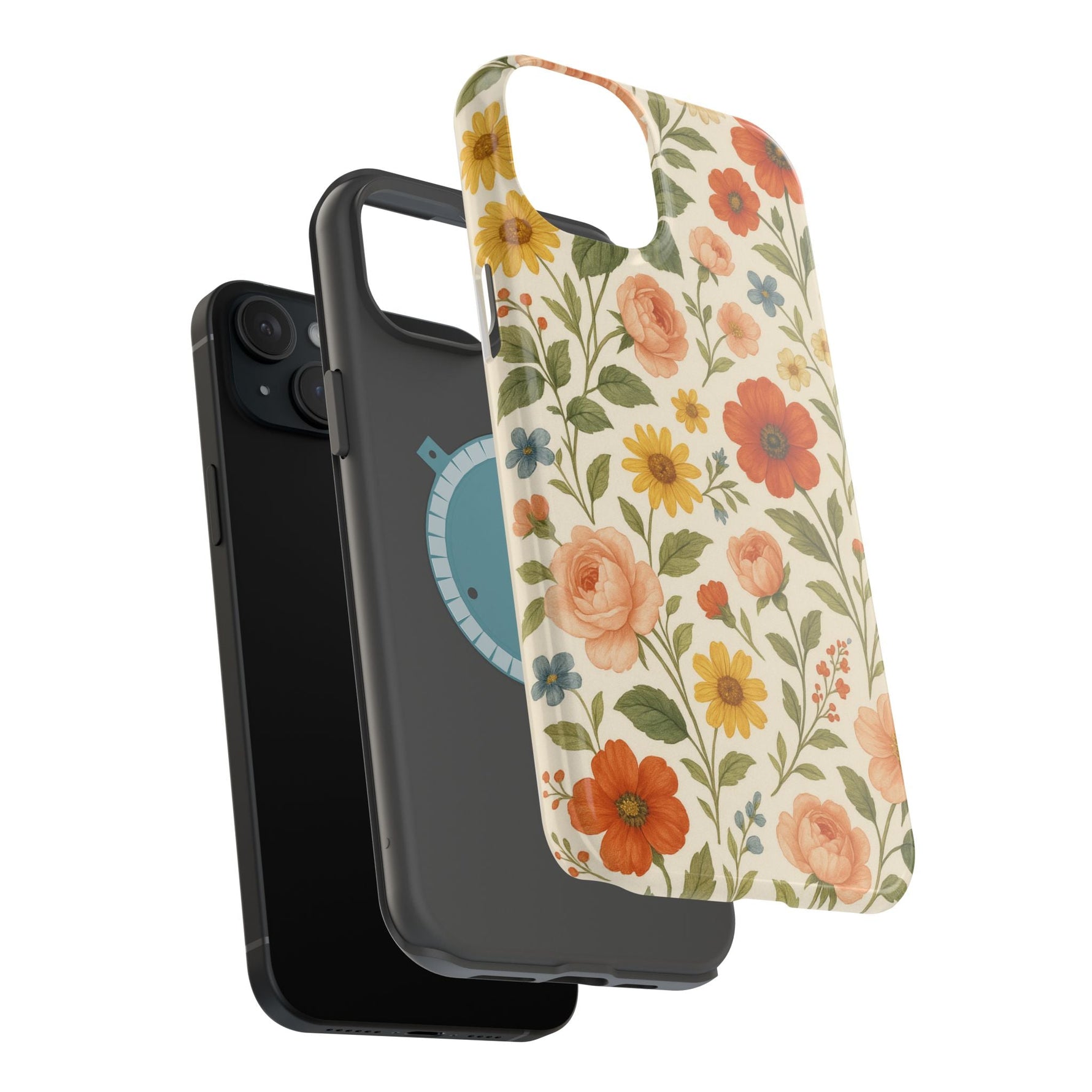 Floral Vintage Garden iPhone Case — with MagSafe  Shamo's