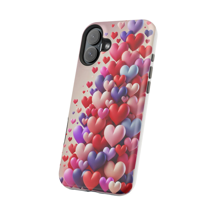 Shamo's Phone Case | MagSafe Compatible | Love Hearts Theme for iPhone 17 and more