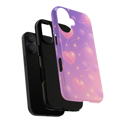 Galactic Hearts iPhone Case with MagSafe
