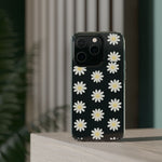 Daisy Floral Clear iPhone Case  Shamo's