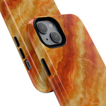 Amber Agate Marble iPhone Case with MagSafe  Shamo's