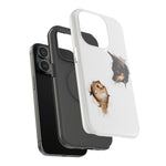 Impact-Resistant Cases with a cat and a dog - Shamo's