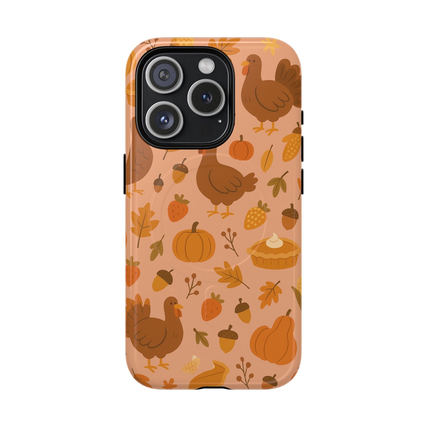 Thanksgiving-Inspired Tough Case for iPhone | Compatible with MagSafe - Shamo's