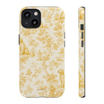 Golden Retriever Pattern Phone Case — Impact Resistant Tough Cases