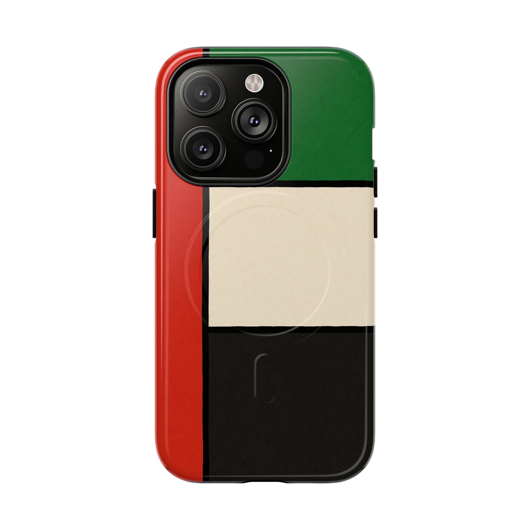 UAE Flag iPhone Case | MagSafe  Shamo's iPhone 14 Pro / Glossy