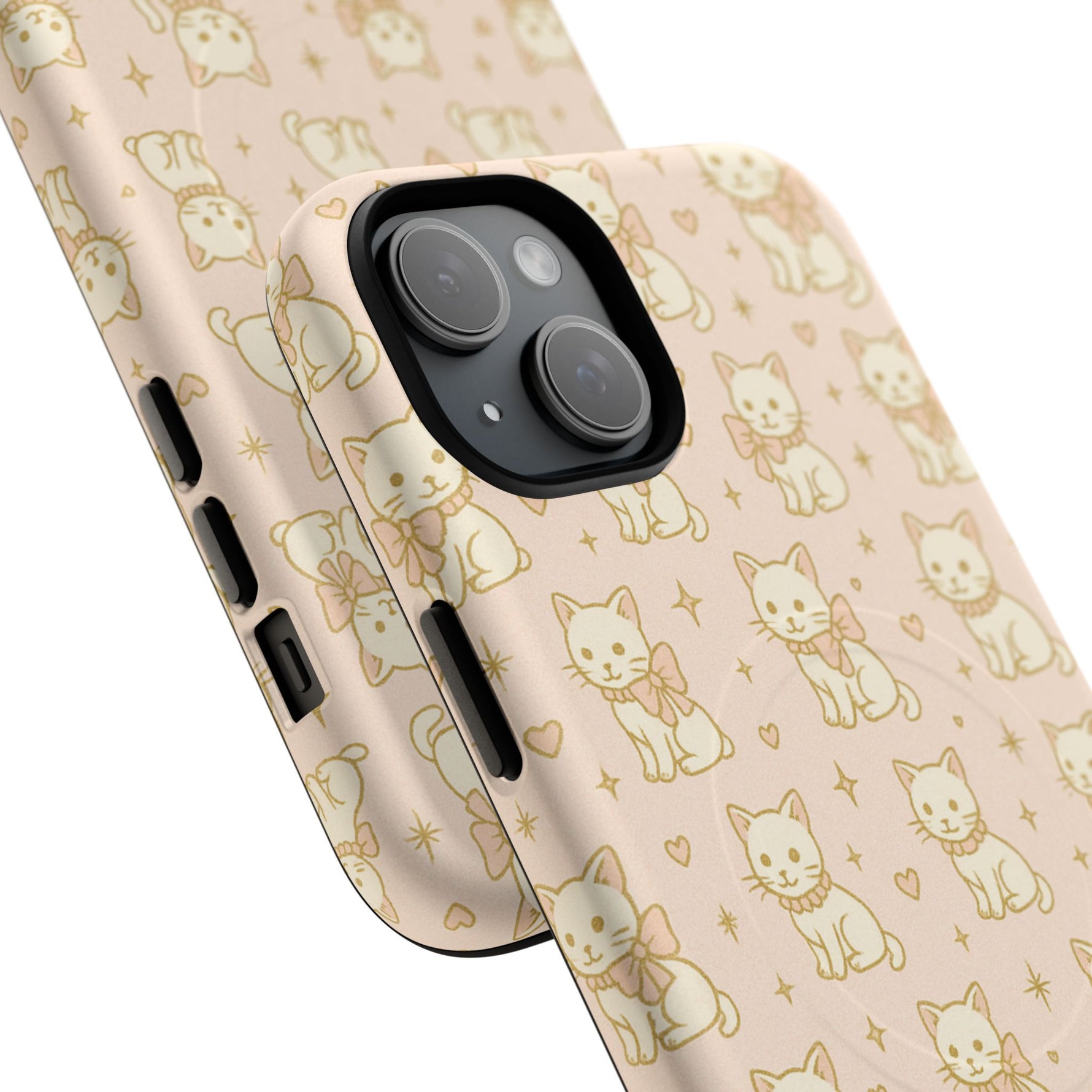 Cute Kawaii Cat Pattern iPhone Case with MagSafe - Shamo's