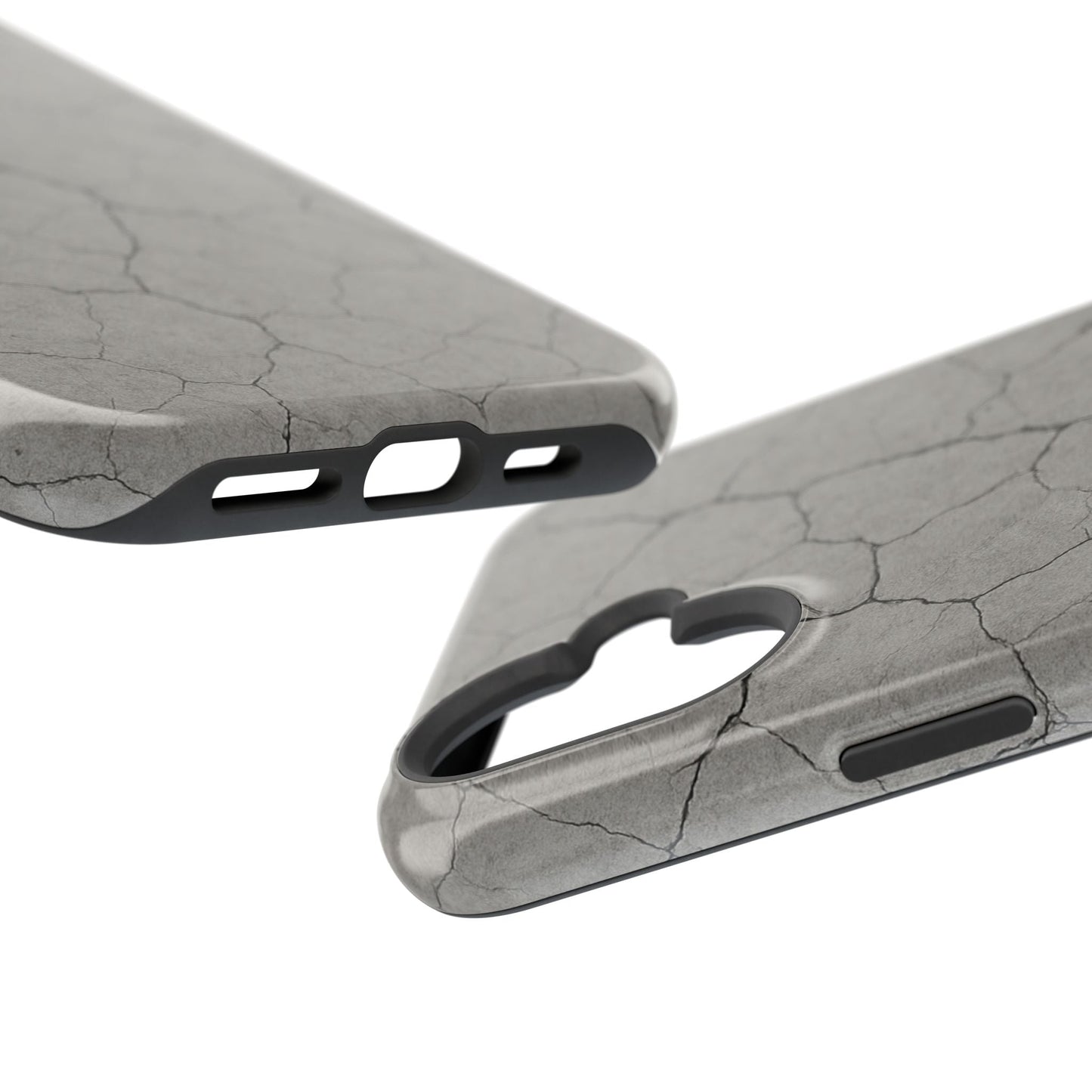 Cracked Concrete Texture iPhone Case with MagSafe compatibility  Shamo's