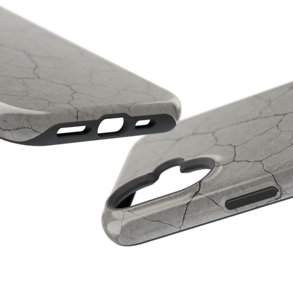 Cracked Concrete Texture iPhone Case with MagSafe compatibility  Shamo's