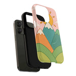 Mountain Sunrise Phone Case - Tough MagSafe Magnetic Design