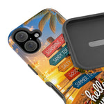 Hello Summer Phone Case — Tropical Beach MagSafe Impact-Resistant Case