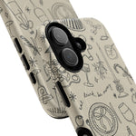 Festive Doodle iPhone Case (’drink, be merry’ Holiday Design) | compatible with MagSafe  Shamo's