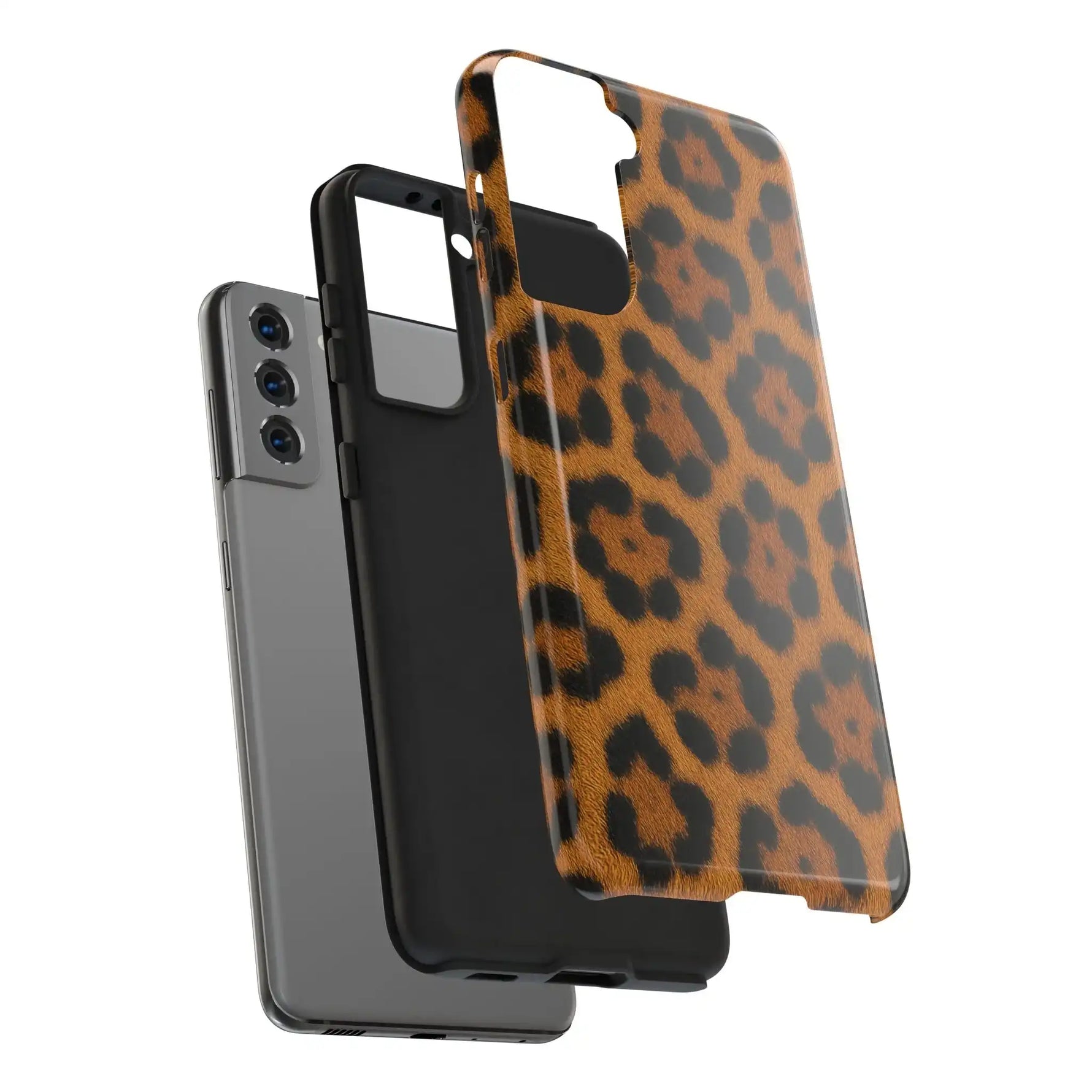 Lion Skin Pattern Tough Phone Case — Rugged Protective Phone Case  Shamo's