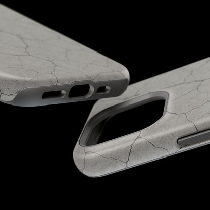 Cracked Concrete Texture iPhone Case with MagSafe compatibility  Shamo's