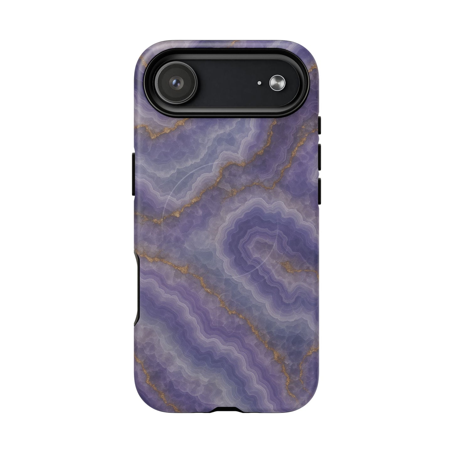 Purple Agate Marble iPhone Case with MagSafe - Shamo's
