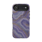 Purple Agate Marble iPhone Case with MagSafe - Shamo's