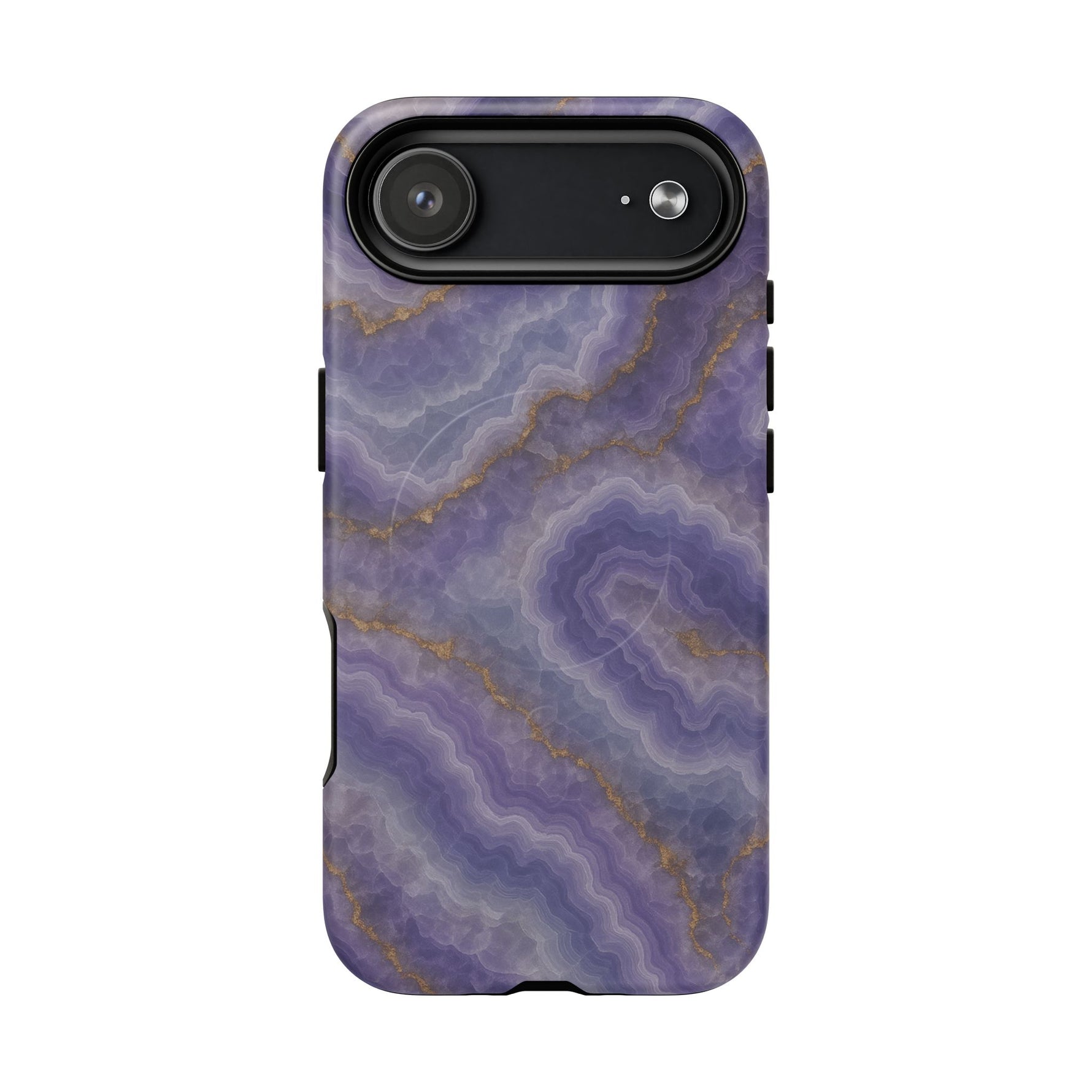 Purple Agate Marble iPhone Case with MagSafe - Shamo's