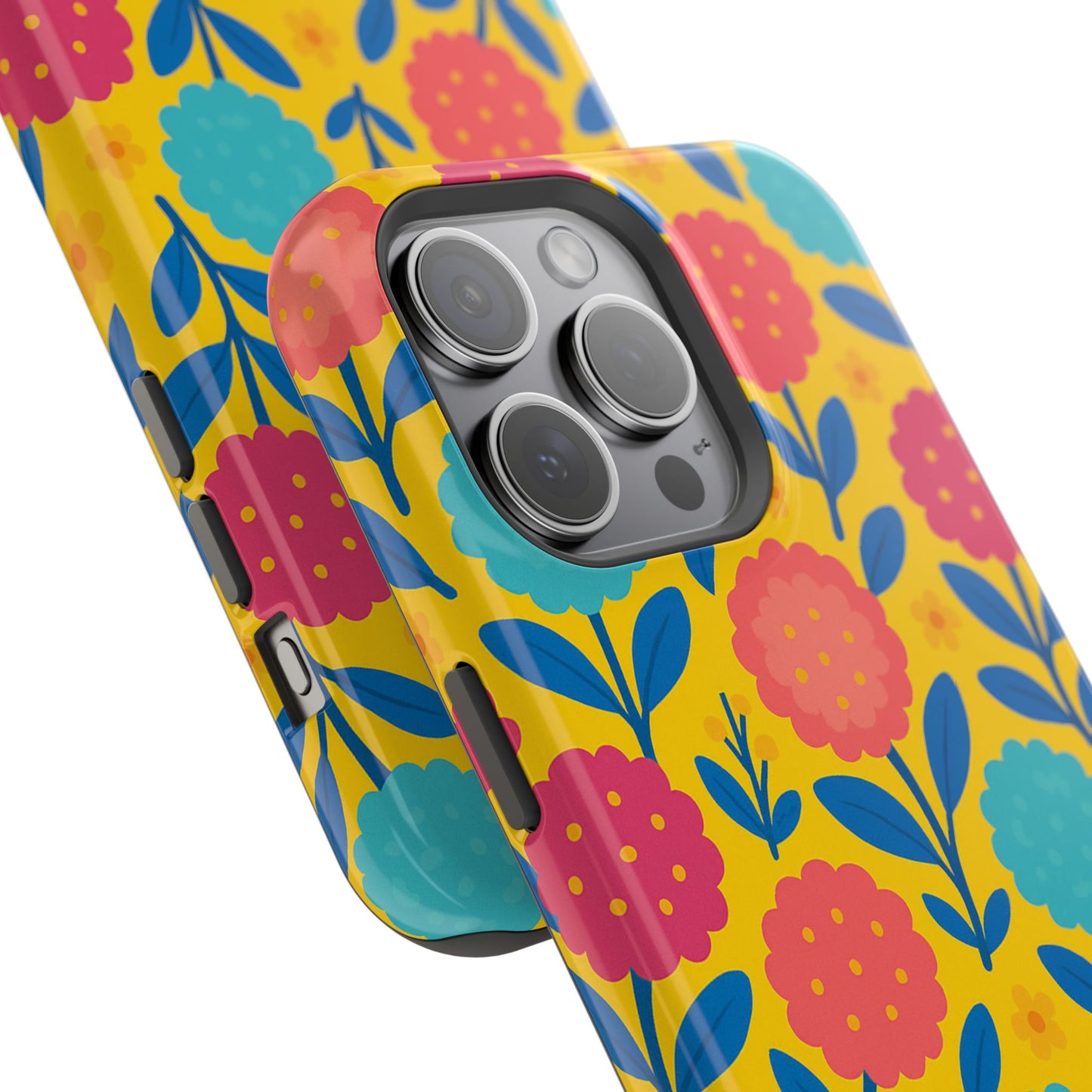 Vibrant Floral MagSafe Phone Case