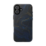 Midnight Marble iPhone Case with MagSafe - iPhone 16 Plus / Matte - Shamo's