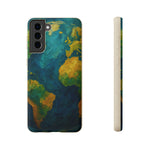 Biodegradable Phone Case — Earth Illustration Eco-Friendly Case  Shamo's Samsung Galaxy S21 Plus