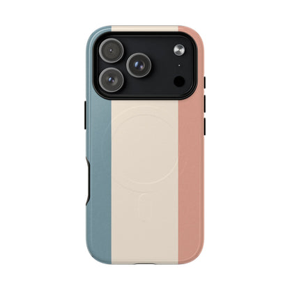France Flag iPhone Case in Pastel Colors | MagSafe