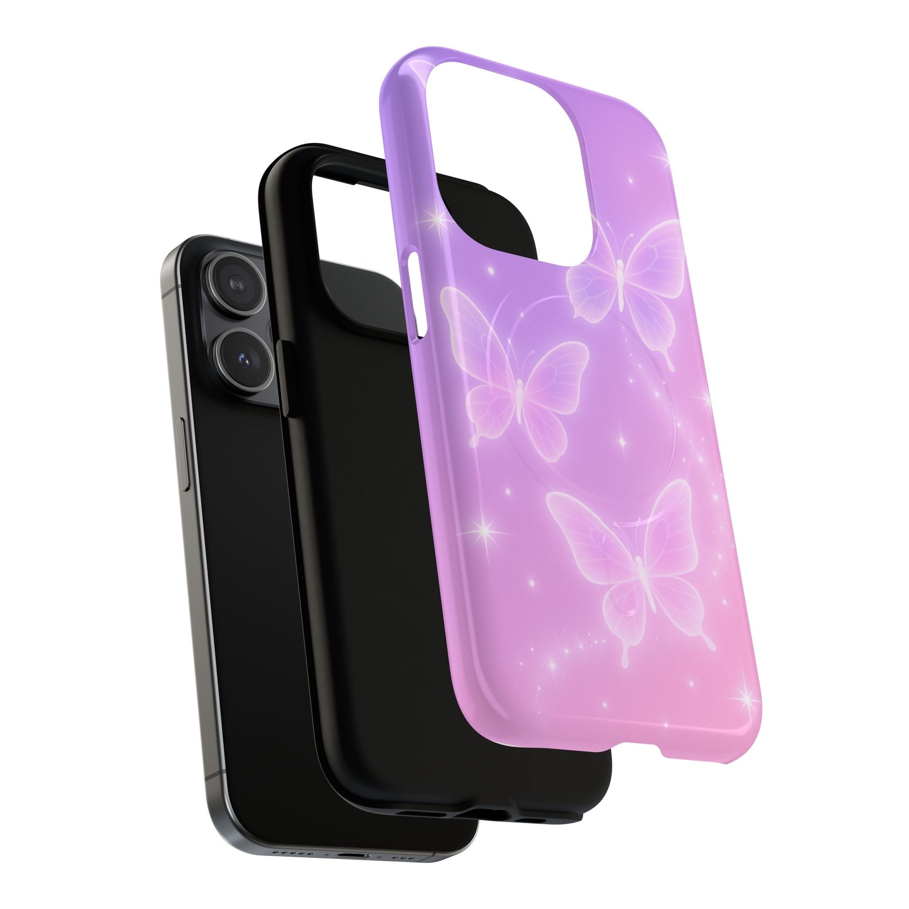 Radiant Butterflies iPhone Case with MagSafe - Shamo's