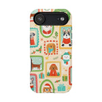 Cute Holiday Dogs MagSafe Compatible Impact-Resistant Phone Case - iPhone 17 Air / Matte - Shamo's