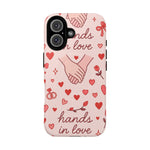 Hands in Love iPhone Case - Compatible with MagSafe  Shamo's iPhone 16 / Glossy