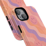 Groovy Smiley Faces Retro iPhone Case | MagSafe - Shamo's