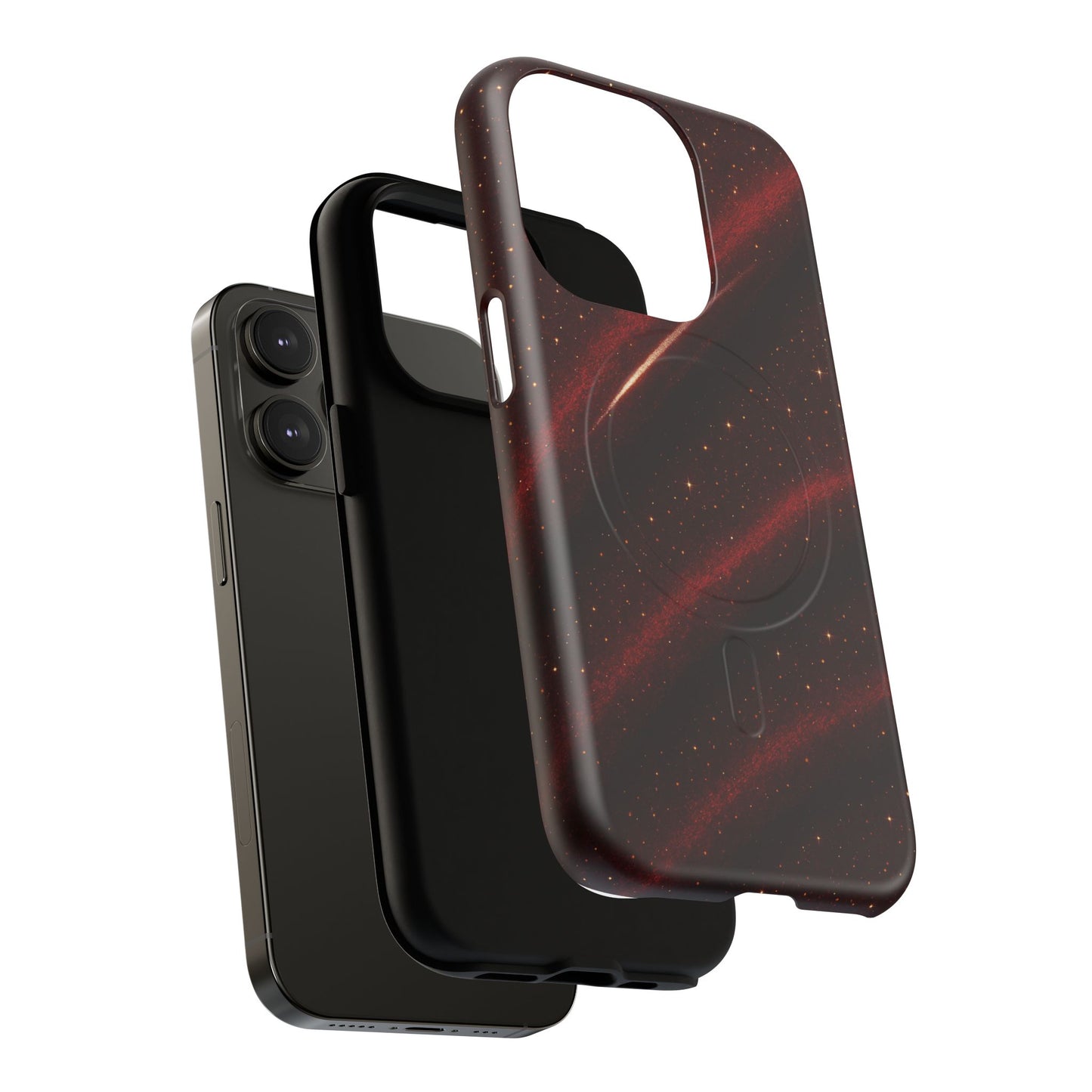 Red Nebula iPhone Case with MagSafe