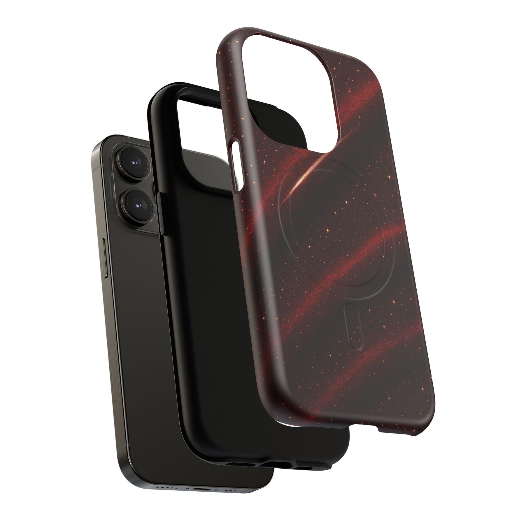 Red Nebula iPhone Case with MagSafe  Shamo's