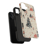 Winter Village Holiday Tough iPhone Case — Vintage Holidays & Snow Scene  Shamo's