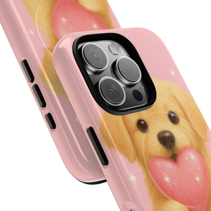 Puppy Love iPhone Case with MagSafe