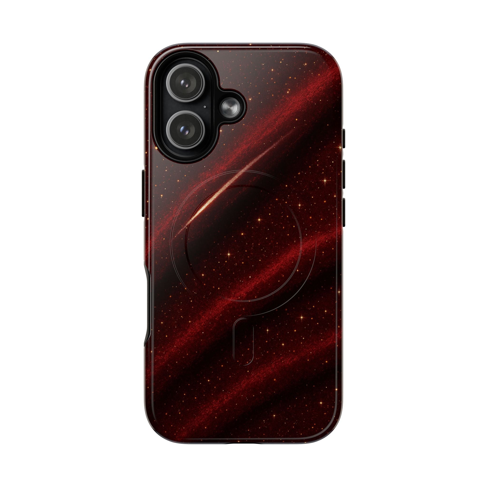 Red Nebula iPhone Case with MagSafe - Shamo's