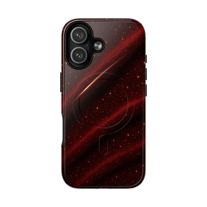 Red Nebula iPhone Case with MagSafe - Shamo's