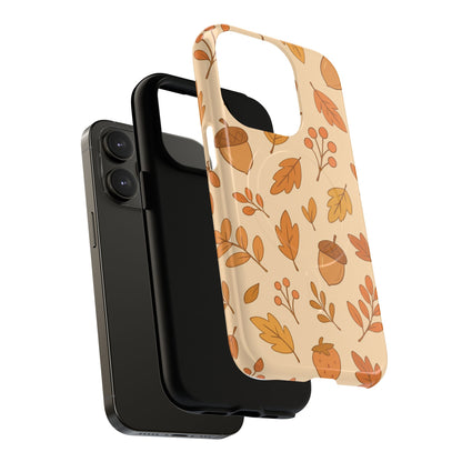 Autumn Leaves Woodland Berries iPhone Case | MagSafe