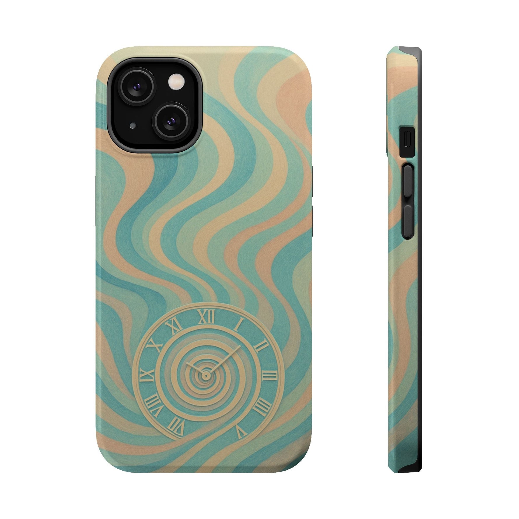 “Flow of Time” iPhone Case with MagSafe Compatibility  Shamo's iPhone 14 / Glossy