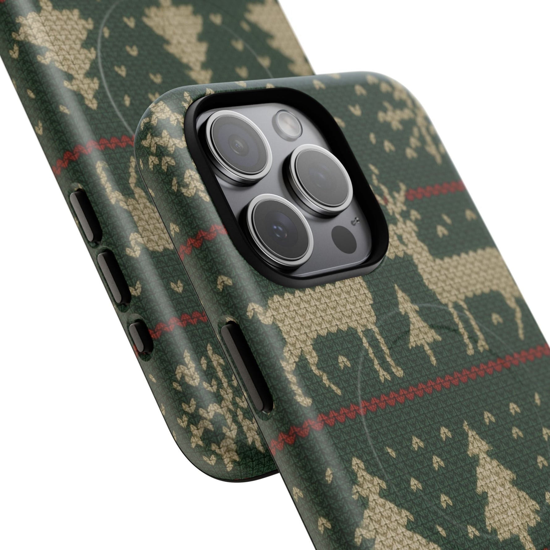 Holiday Knit Reindeer MagSafe Tough iPhone Case  Shamo's
