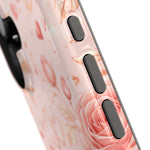 Floral Hearts Magnetic Impact-Resistant Phone Case - iPhone 17 / Glossy - Shamo's