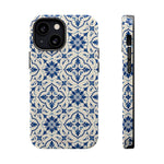 Lisbon Tile – Blue Ornamental MagSafe Phone Case